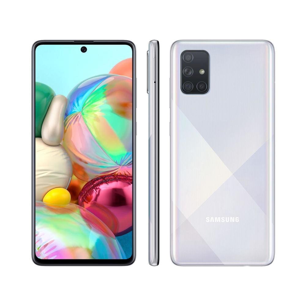 Usado: Samsung A71 128 GB Branco - Bom
