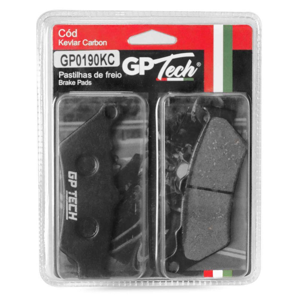 Pastilha Freio Dianteira Gp Tech Cb 500 Xt 660r Bmw F800Gs R1250Gs