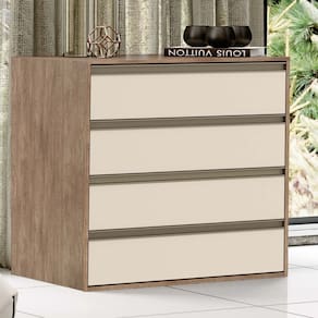 CÃ´moda 4 Gavetas 100 MDF Select Belmax