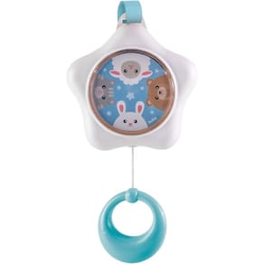 Mobile Estrelinha Musical Infantil Berço Carrinho Canção de Ninar Buba