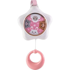 Brinquedo Mobile Estrelinha Musical Infantil Interativo Berço Carrinho Buba