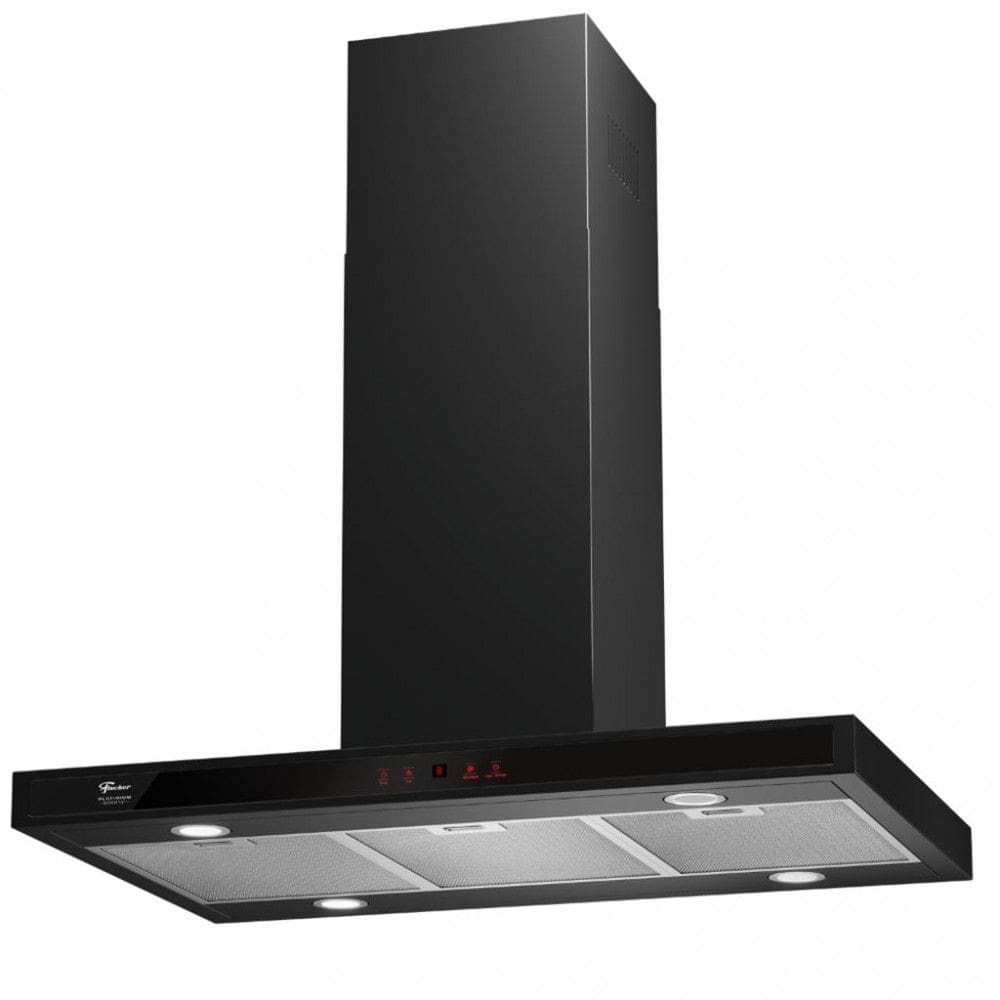 Coifa de Ilha Fischer 90cm Platinium