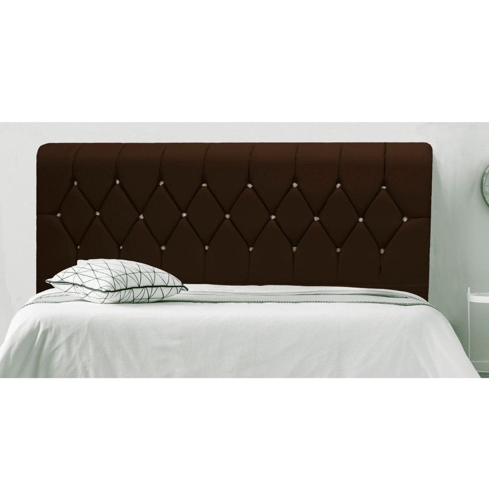 Cabeceira Estofada Queen 158CM Veludo Milena JSW