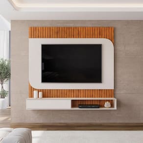 Painel para TV até 65 Polegadas 1 Porta Tom DJ Móveis