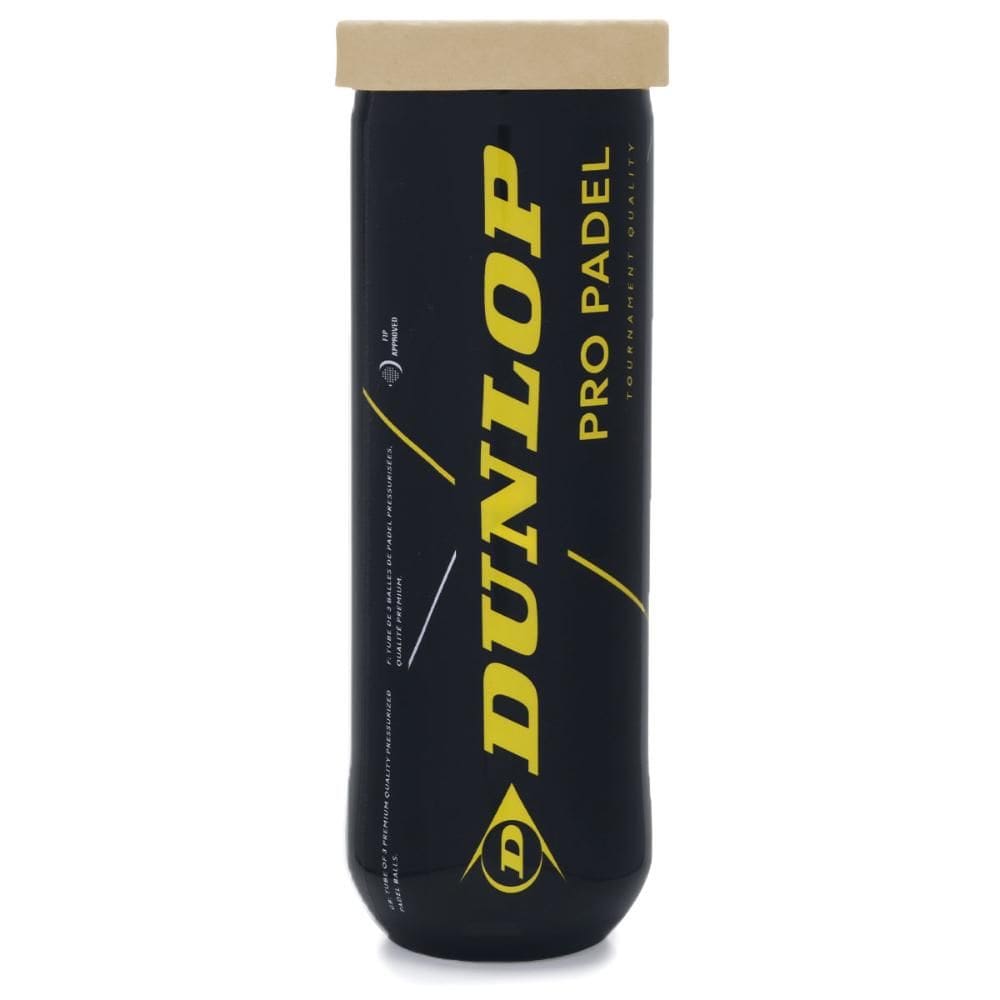 Bola de Padel Dunlop Pro Padel Tubo Com 03 Bolas