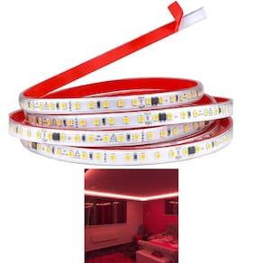 Fita Led SMD Dupla Face Perfil Sanca Gesso Ambiente Interno Sala Quarto Recepçao Iluminaçao