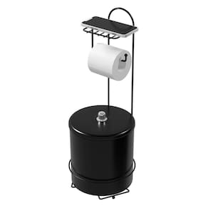 Aramado Para Papel E Lixeira Fosco - Astra Preto