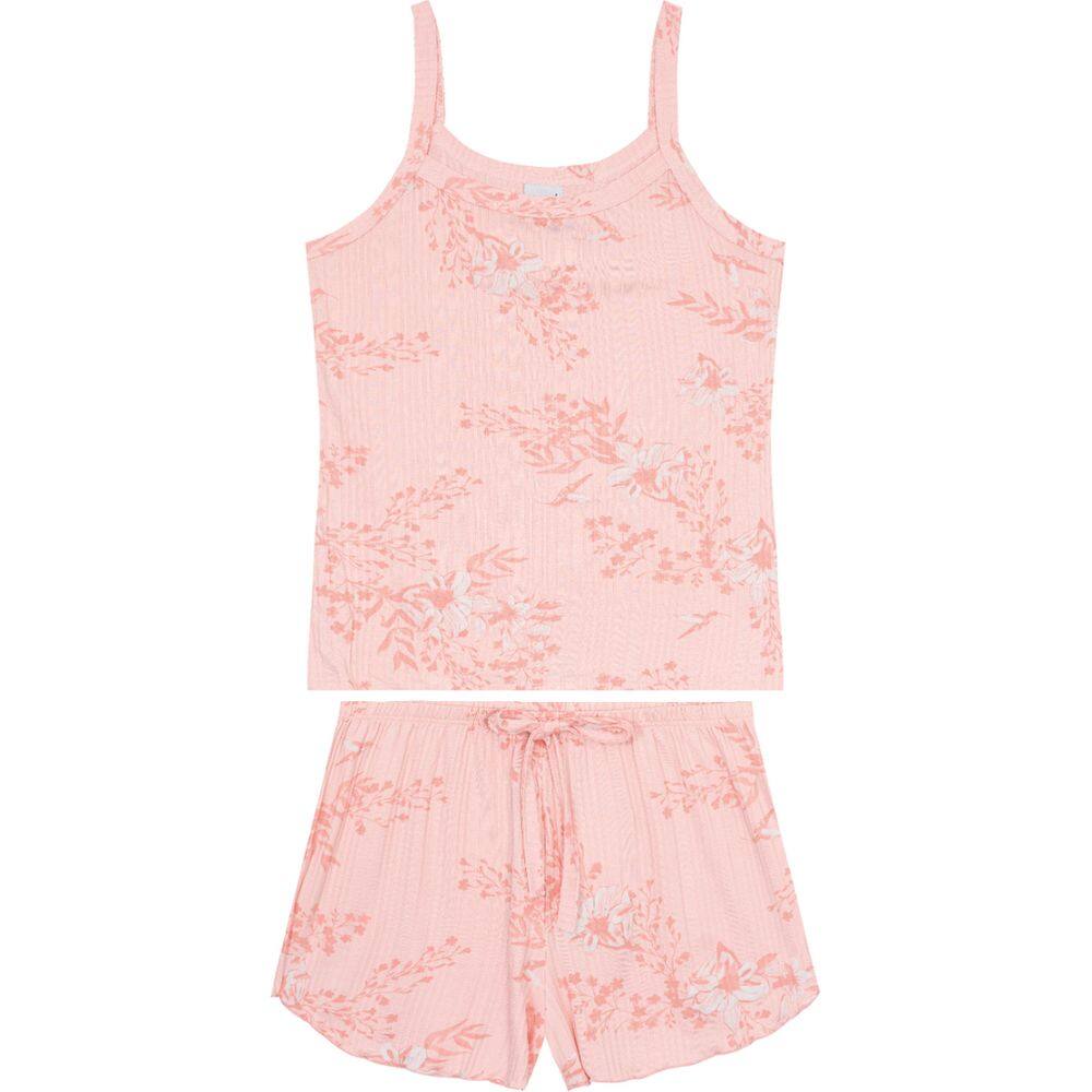 Pijama Regata Feminino Viscose Canelada Malwee Ref. 122390