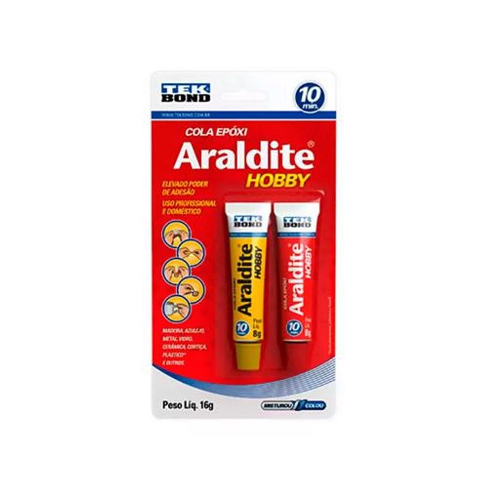 Adesivo Araldite Hobby 16g - Tekbond 10828500700