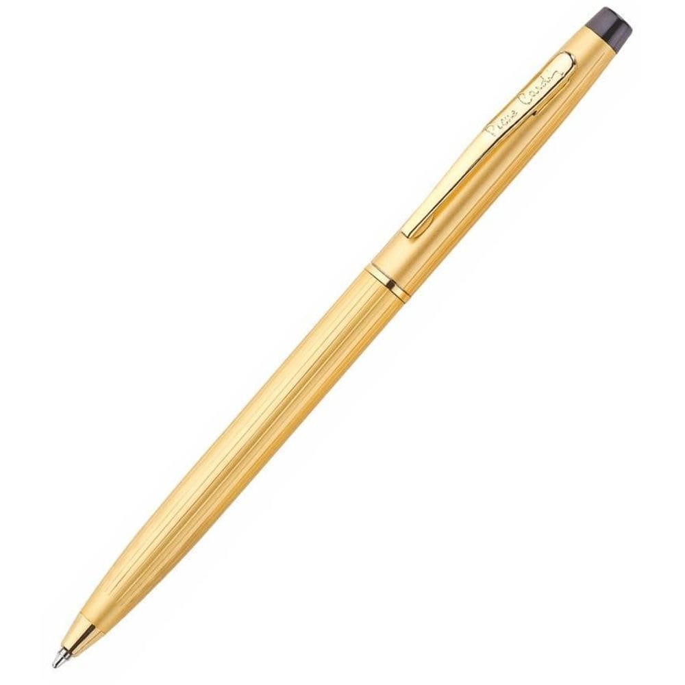 Caneta Esferográfica Pierre Cardin Kriss Satin Dourada