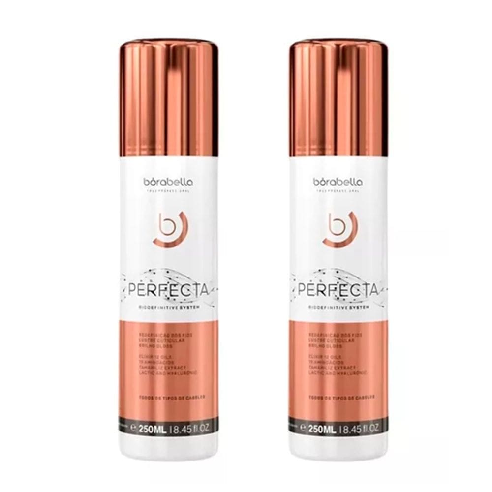 Kit 02 Progressiva Perfecta Biodefinitive Borabella 250ml