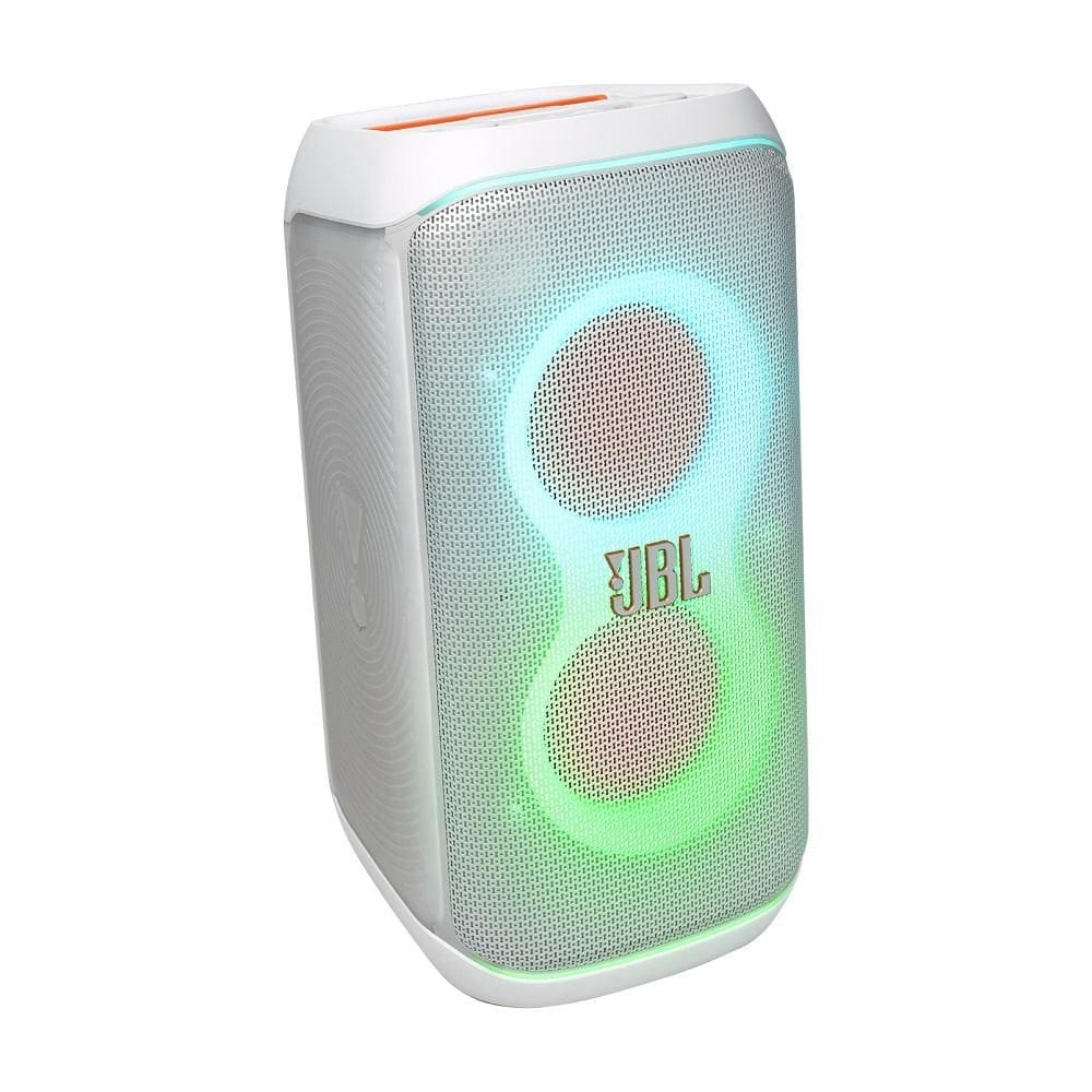 Caixa Acústica 160W RMS Partybox Club 120 Branco, Bluetooth, JBLPBCLUB120SWBR, HARMAN JBL