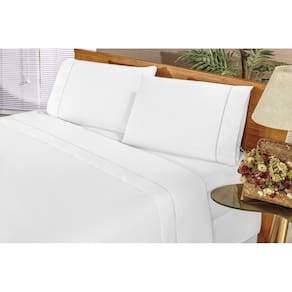 Jogo de Cama Elegance Queen 4 Peças  Branco