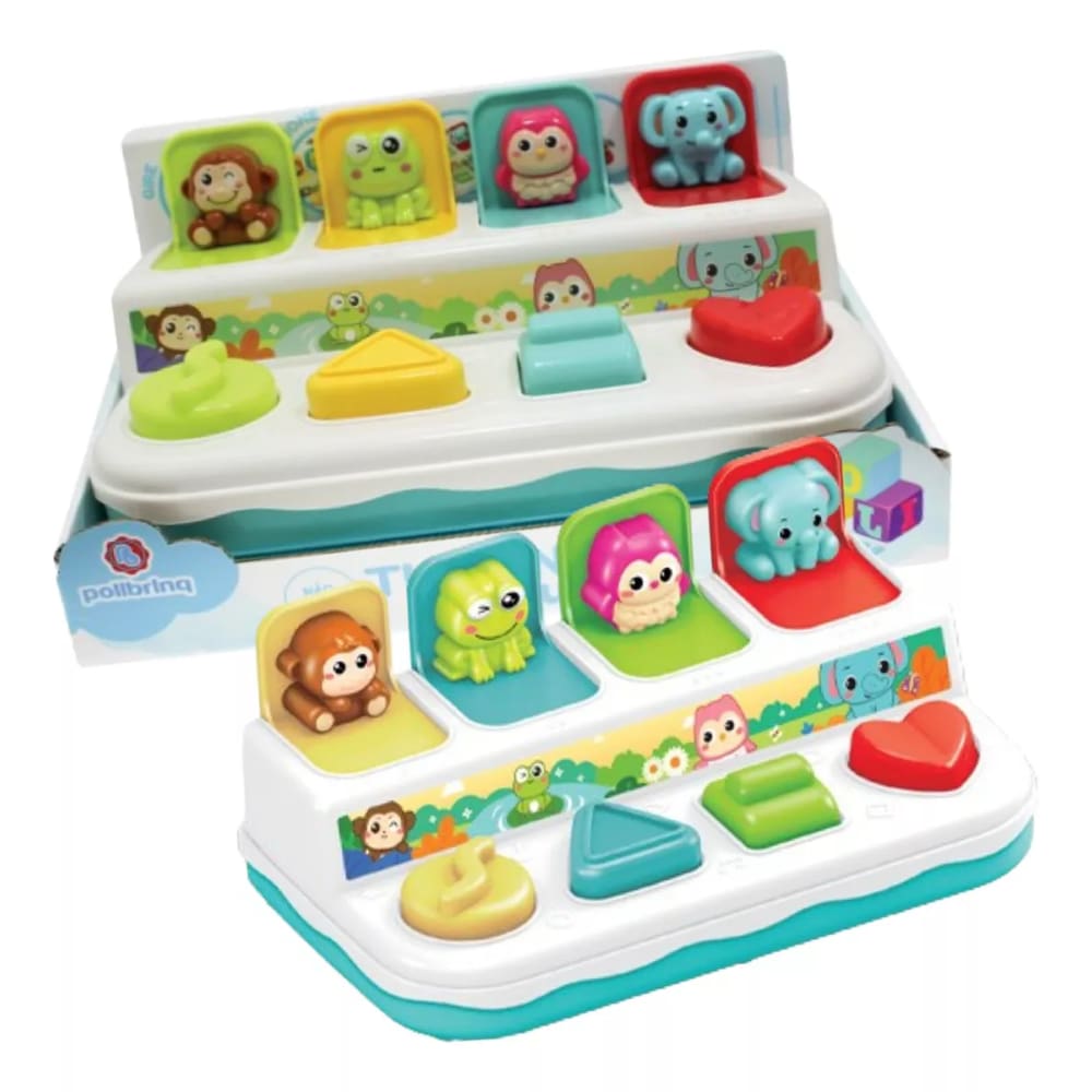 Brinquedo Didatico Turminha Pop-up Poli Baby - Polibrinq