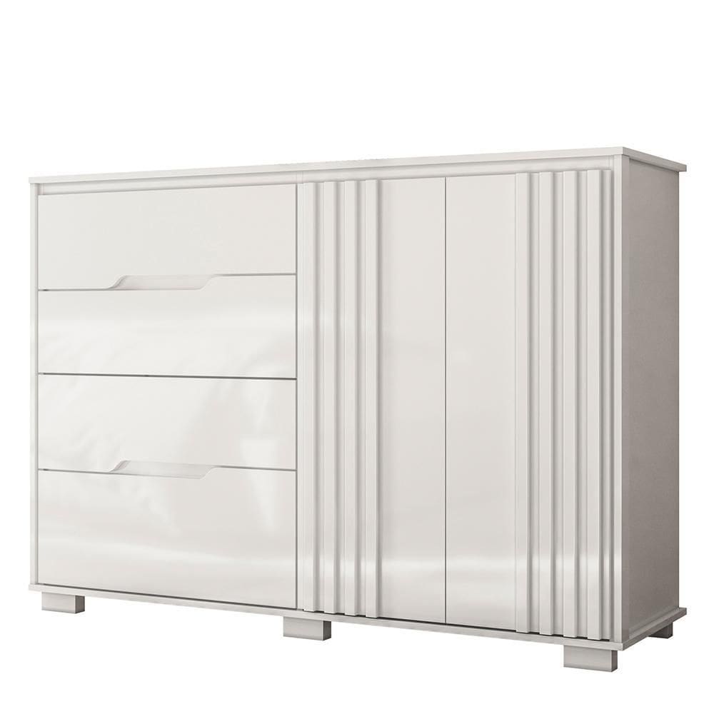 Cômoda Texas 2 Portas e 4 Gavetas - Moval