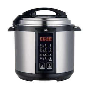 Panela De Pressão Elétrica Multifuncional Digital HQ 6L Inox HQ-Y6DI 110V
