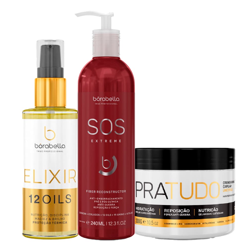 Cronograma PraTudo, SOS Extreme, Elixir 12 Óleos Bórabella