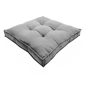 Almofada Futon Decoração 50x50 Cm Modelos Cinza Claro