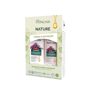 Inoar Kit Nature Shampoo e Condicionador Nutrição