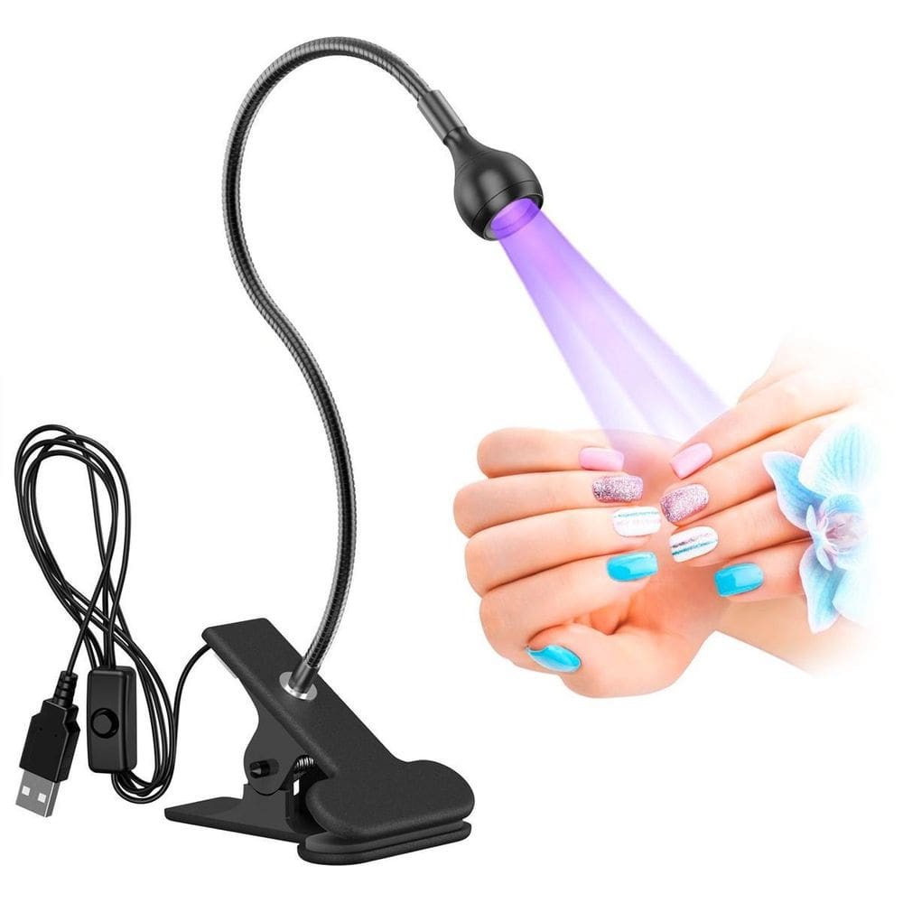 Luminária Led Uv Mesa Manicure Secador De Unha Bivolt