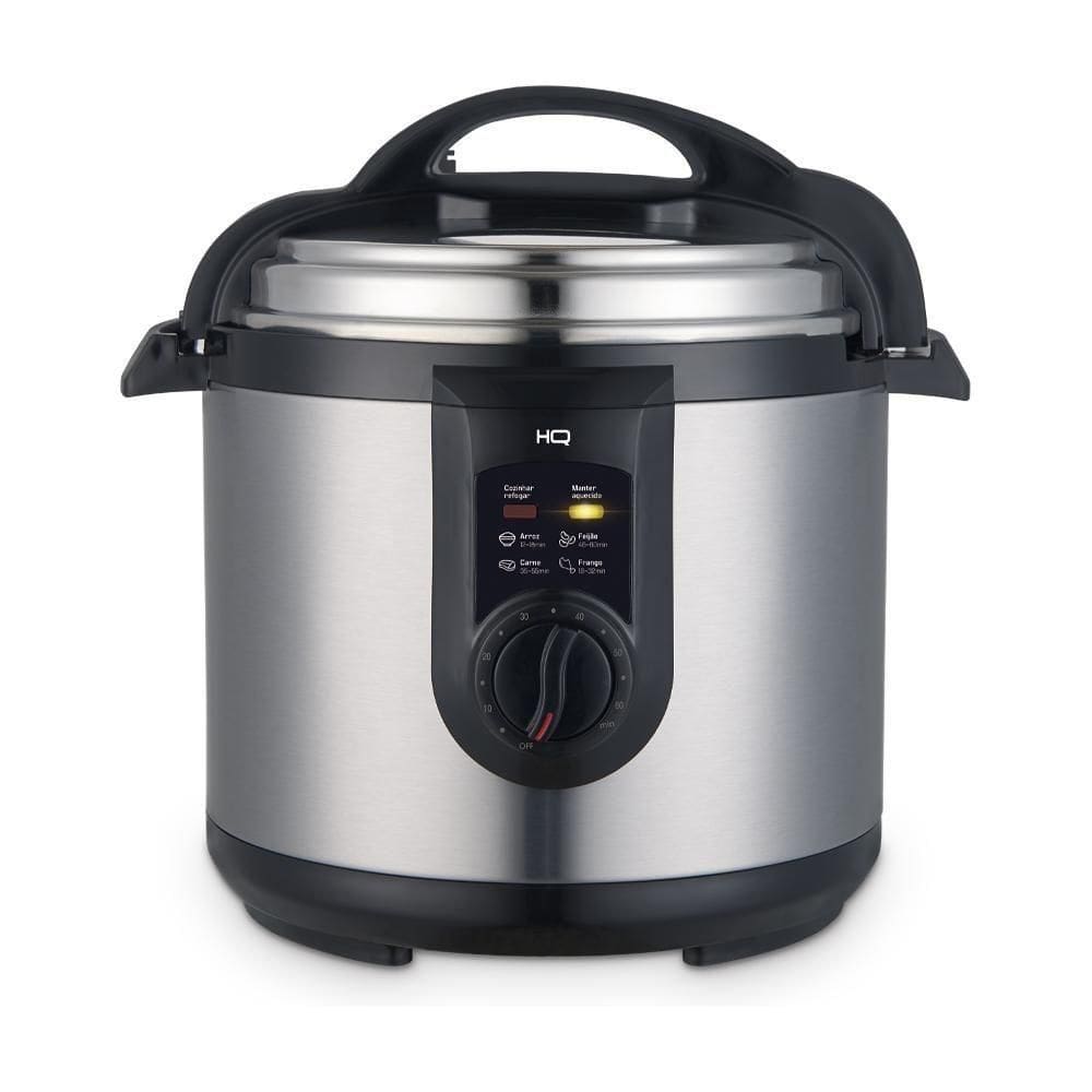 Panela De Pressão Elétrica Multifuncional HQ 6 Litros Inox HQ-Y6MI 110V