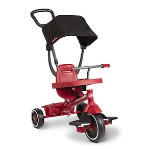 Triciclo Radio Flyer Pedal & Push 4 em 1 Stroll `N Trike®