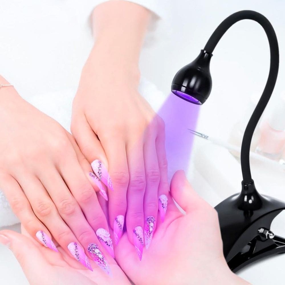 Luminária Led Uv Mesa Manicure Secador De Unha Bivolt