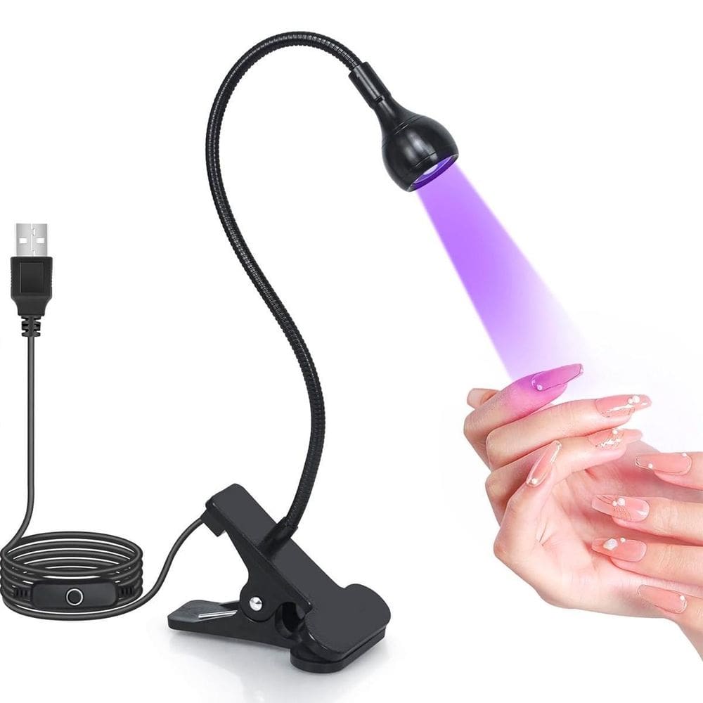 Luminária Led Uv Mesa Manicure Portátil Secador De Unha