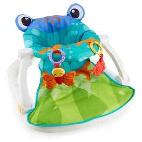 Cadeira de bebê portátil Fisher-Price Sit-Me-Up Floor Seat Froggy
