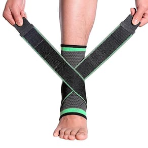Tornozeleira Esportiva Ajustável Ideal Musculação E Futebol