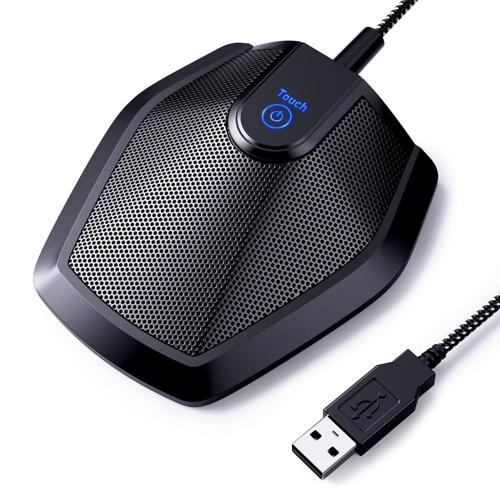 Microfone de conferência Condensador Omnidirecional USB TONOR G11