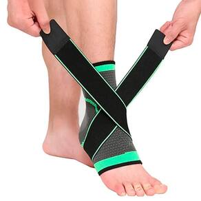 Tornozeleira Esportiva Ajustável Ideal Musculação E Futebol