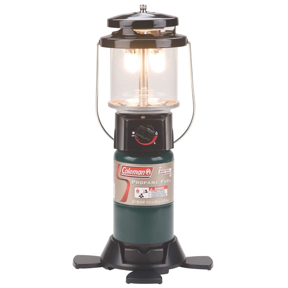 Lanterna de propano Coleman Deluxe 1000 lúmens com controle de pressão