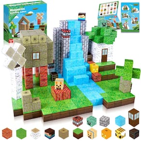 Blocos de construção magnéticos ToyUnited 100PCS para crianças de 3 a 10 anos