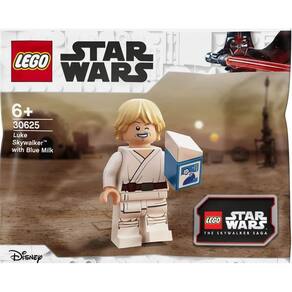 Bolsa plástica LEGO 30625 Luke Skywalker com leite azul