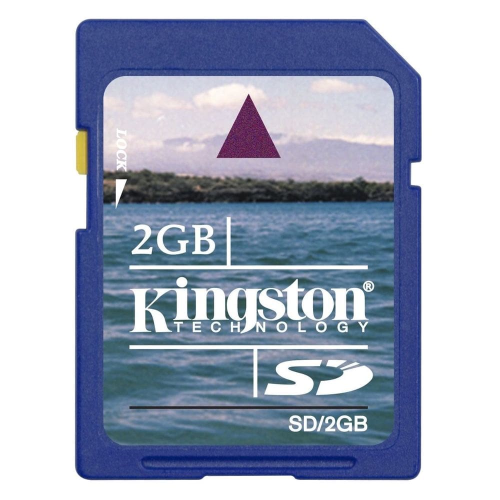 Cartão de memória Kingston SD 2GB