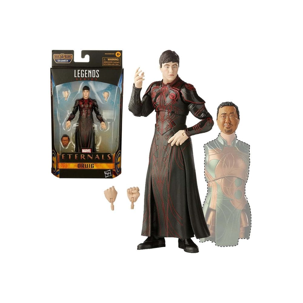 Boneco de ação Marvel Hasbro Legends Series The Eternals Druig