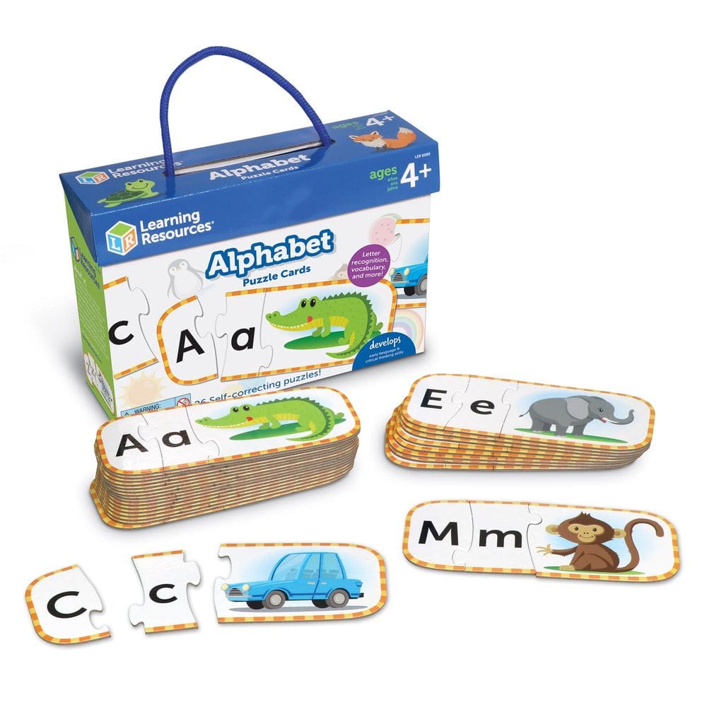 Cartões de quebra-cabeça > Recursos de aprendizagem > Alphabet Kindergarten 4+
