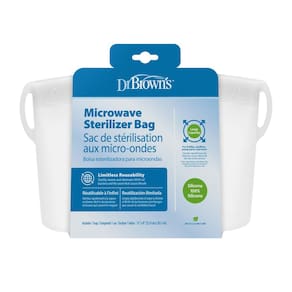 Bolsa esterilizadora Dr. Brown`s 100% silicone para mamadeiras