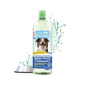 Aditivo de água para cuidados bucais para cães TropicLean Fresh Breath 1L