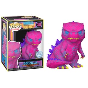 Boneco de vinil Funko POP! Luz negra Godzilla vs Kong 9,5 cm