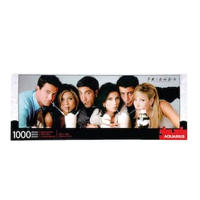 Quebra-cabeça AQUARIUS Friends 1000 peças Slim 30x91cm