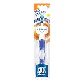 Escova de dentes alimentada por bateria Spinbrush PRO CLEAN 1 unidade