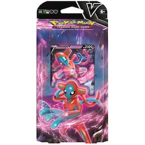 Baralho de batalha de cartas Pokémon Deoxys V ou Zeraora V
