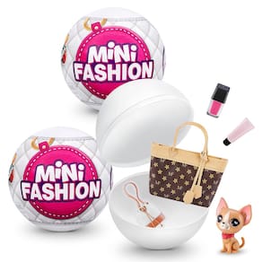 Mini Fashion Collectibles ZURU 5 Surprise, pacote com 2 unidades (77246)