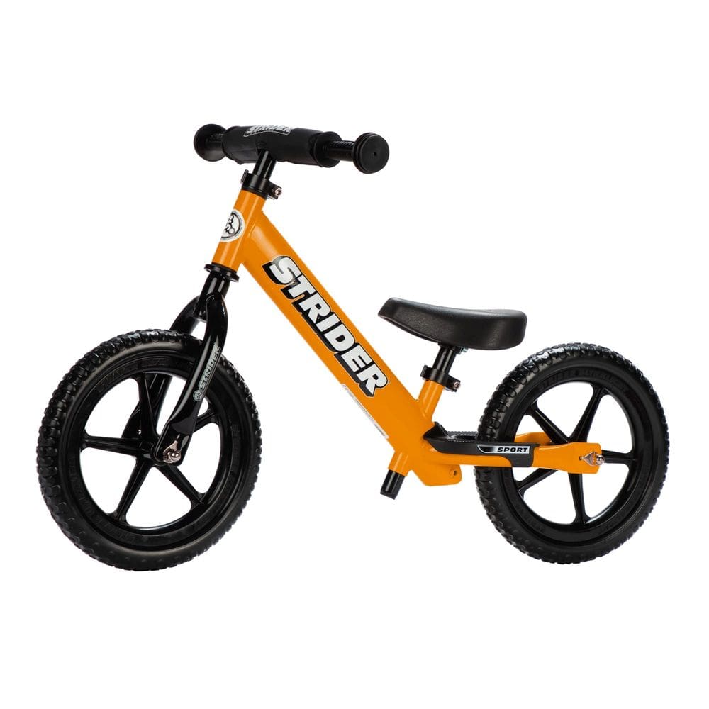 Balance Bike Strider Sport 12 polegadas laranja para crianças de 1 a 4 anos