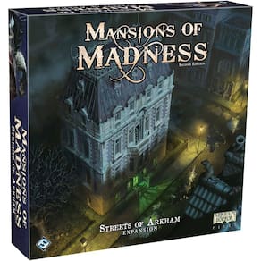Jogo de Tabuleiro Fantasy Flight Mansions of Madness Streets of Arkham