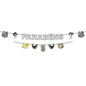 Faixa De Parabéns Aniversário Do Santos Regina