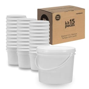 Balde Para Pipoca Lembrancinha 1.8 Litros 15 Pçs