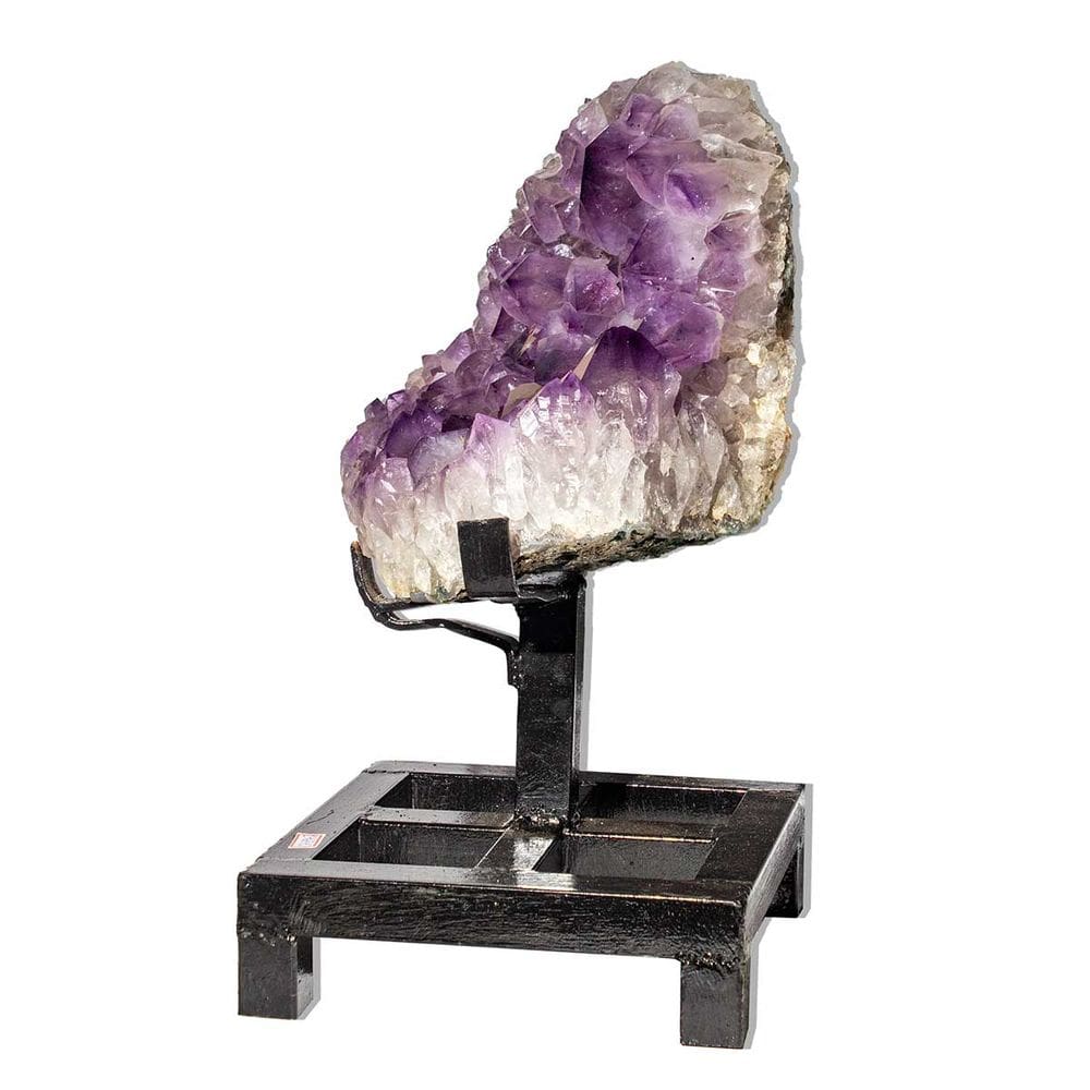 Drusa Ametista Gigante Pedra Natural 46cm 14kg Classe A